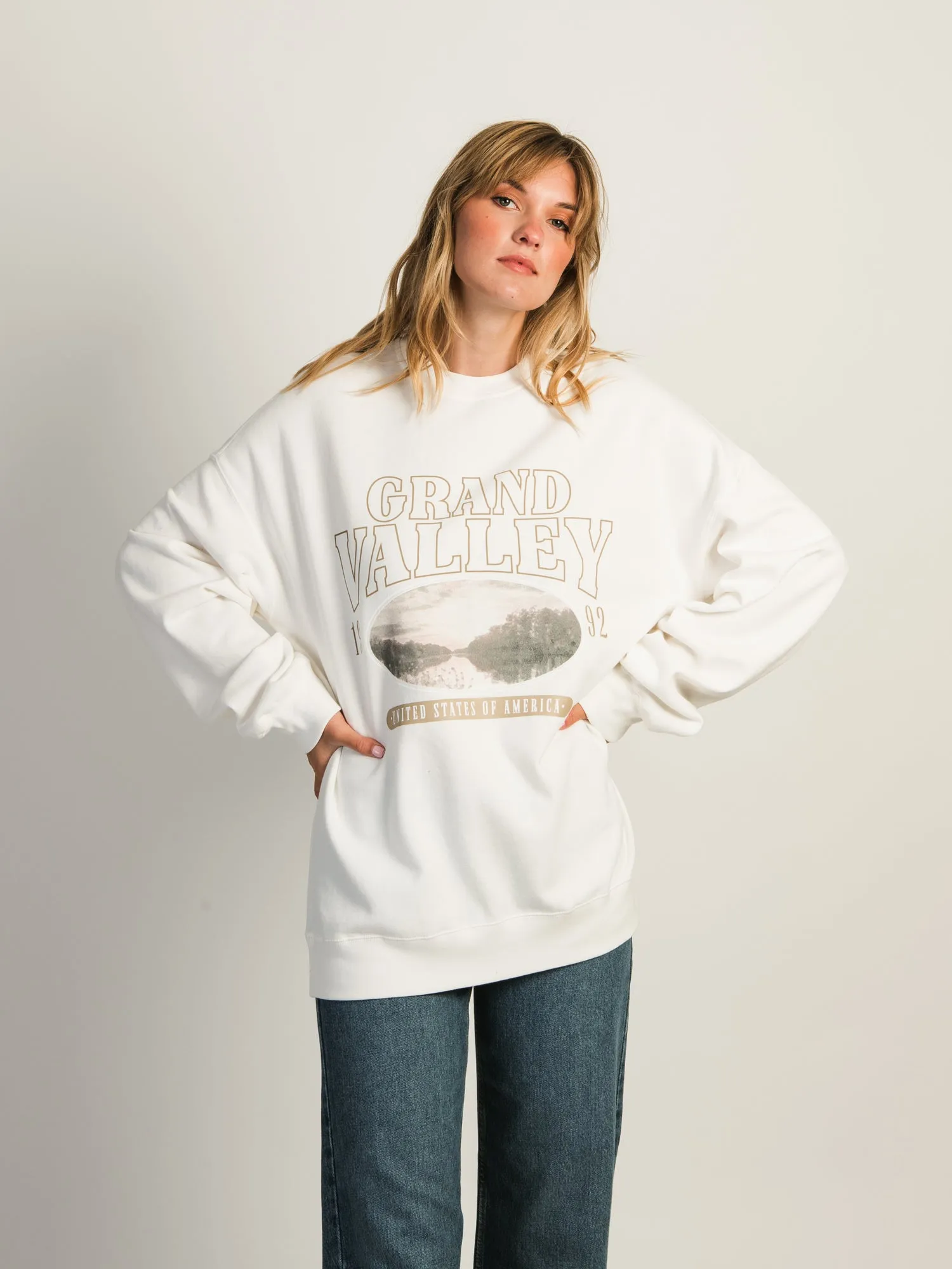 HARLOW MICHELLE CREWNECK PRINT - GRAND VALLEY sold by Harlow product image thumbnail 2
