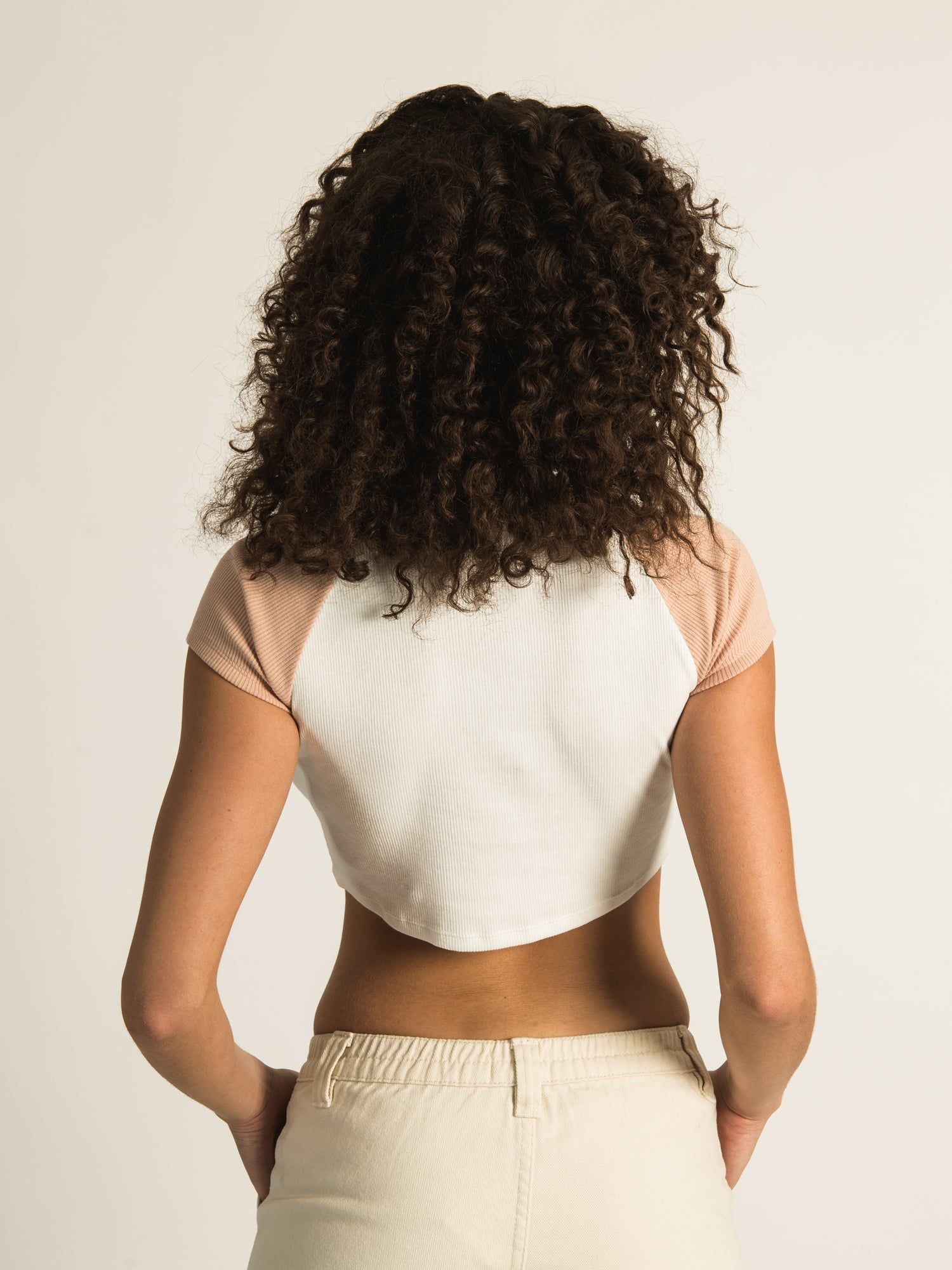 HARLOW COLOURBLOCK PRINT RAGLAN TEE sold by Harlow product image thumbnail 5