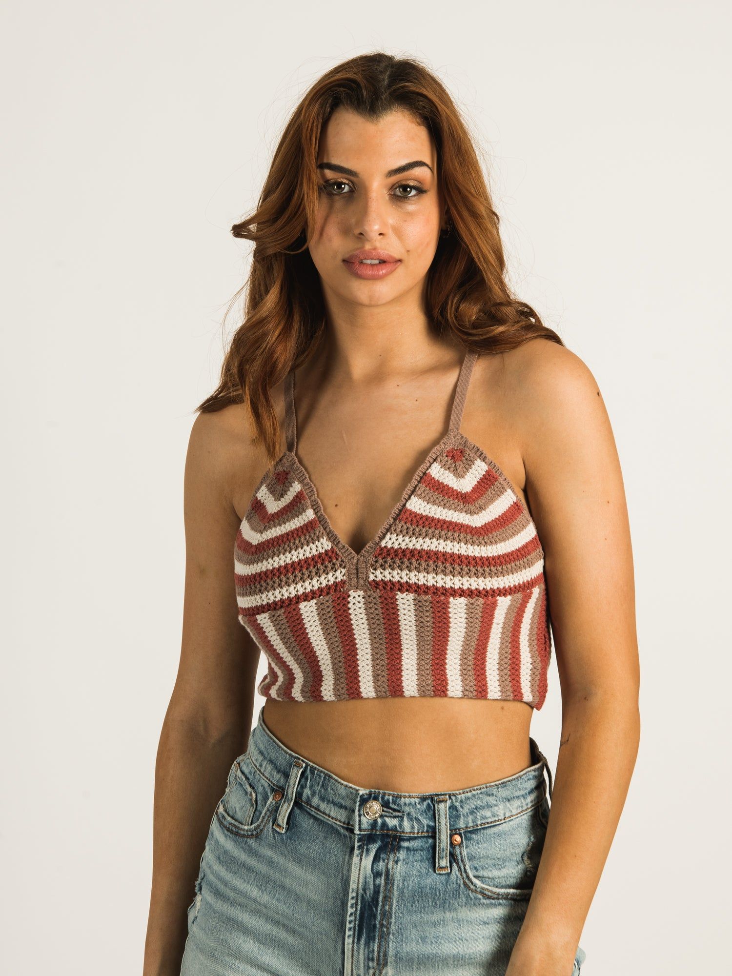 HARLOW ALEXIS CROCHET TANK TOP sold by Harlow product image thumbnail 3