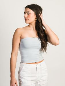 HARLOW BAILEY TUBE TOP - BABY BLUE sold by Harlow