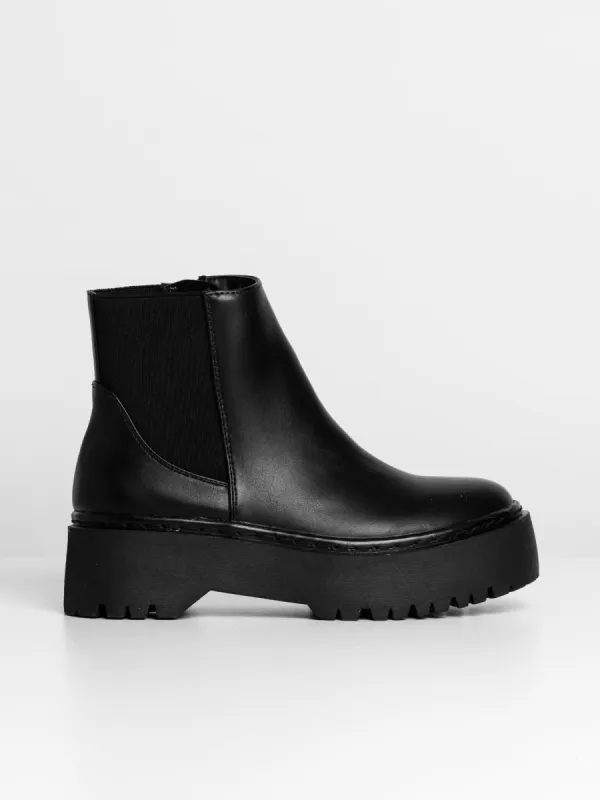 WOMENS HARLOW RAVEN SHORT BOOT sold by Harlow