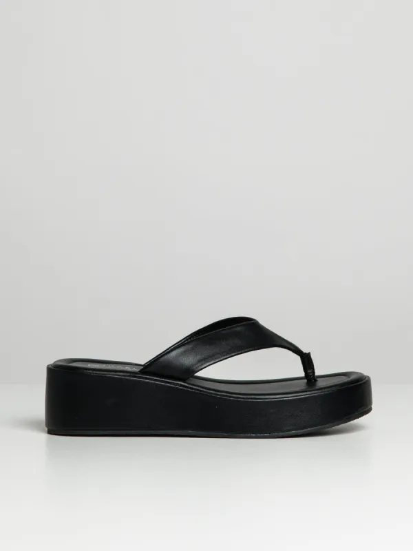 WOMENS HARLOW RIVER VEGAN WEDGE SANDALS sold by Harlow
