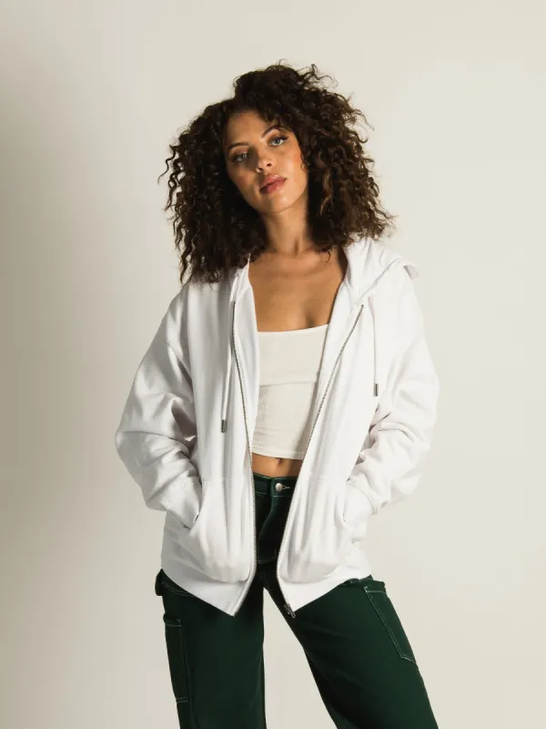 HARLOW MARIAH OVERSIZED SCREEN ZIP UP HOODIE sold by Harlow