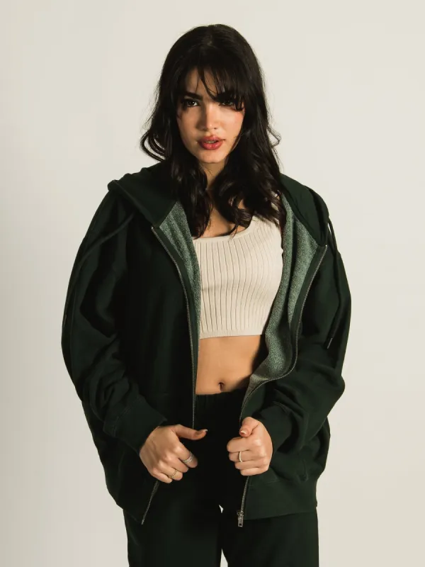 HARLOW MARIAH OVERSIZED ZIP UP HOODIE sold by Harlow