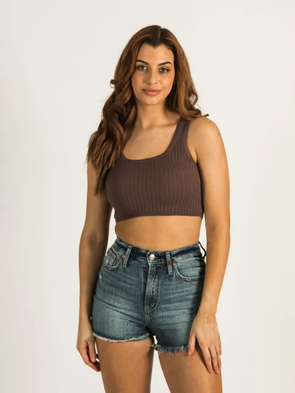 HARLOW AUDREY CROP BRALETTE sold by Harlow