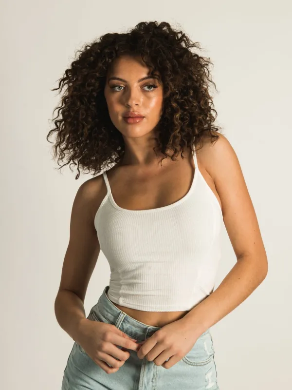 HARLOW SCOOP NECK SOLID CAMI sold by Harlow