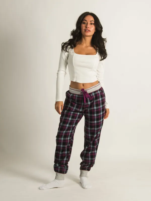 HARLOW KYLIE FLANNEL PANTS sold by Harlow