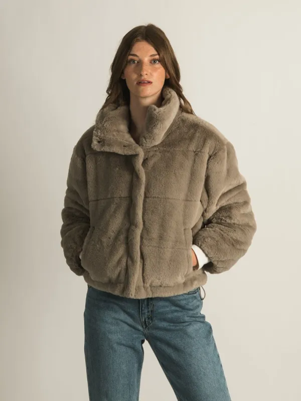 HARLOW FAY FAUX FUR JACKET sold by Harlow
