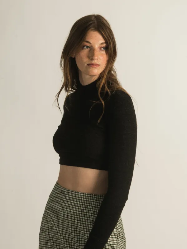 HARLOW PLUSH MOCKNECK sold by Harlow