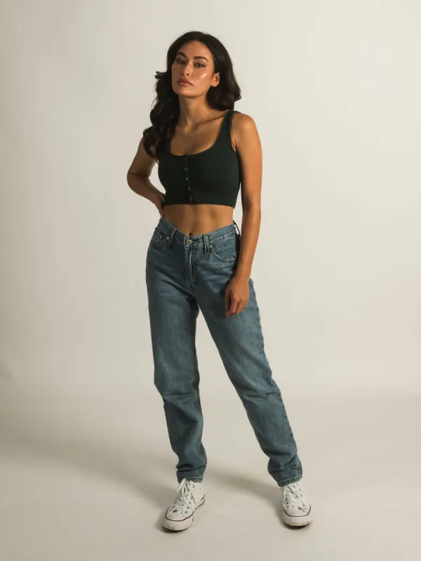 HARLOW RIB SNAP BRALETTE sold by Harlow