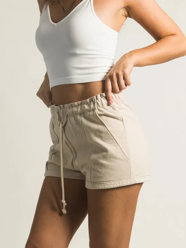 HARLOW GISELLE PAPERBAG FLEECE SHORT sold by Harlow
