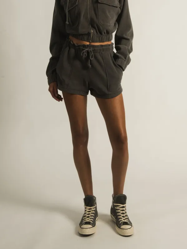 HARLOW GISELLE PAPERBAG FLEECE SHORT sold by Harlow