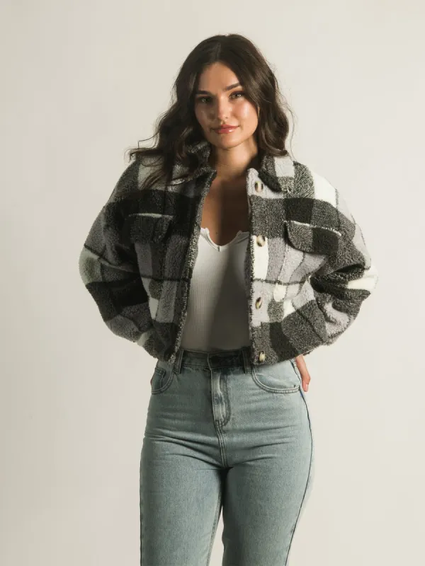 HARLOW DAKOTA SHERPA JACKET sold by Harlow