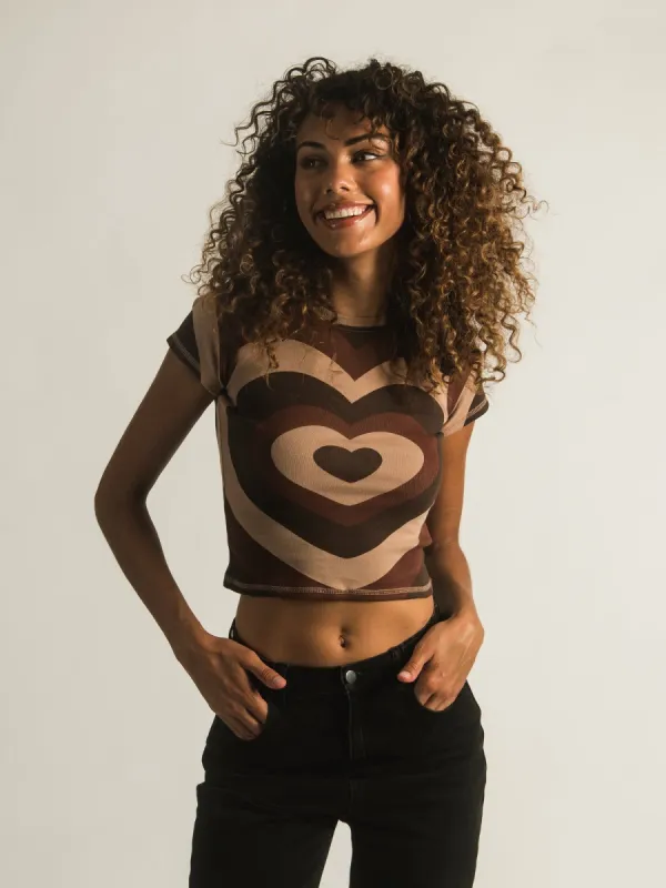 HARLOW ALLIE PRINT TEE made by Harlow