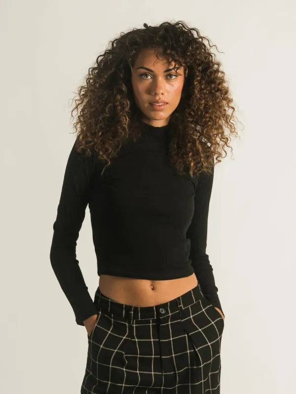 HARLOW PHEOBE LONG SLEEVE MOCKNECK sold by Harlow