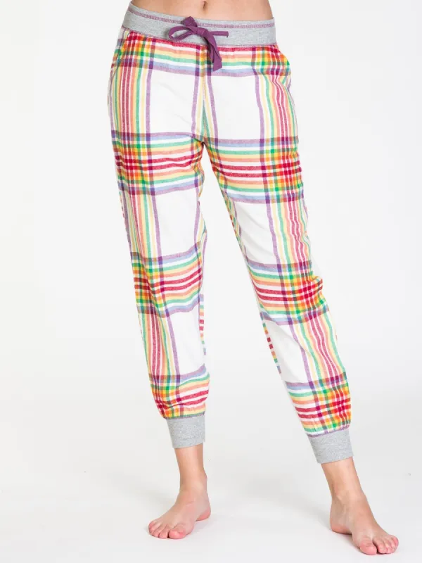 HARLOW KYLIE FLANNEL PANT made by Harlow