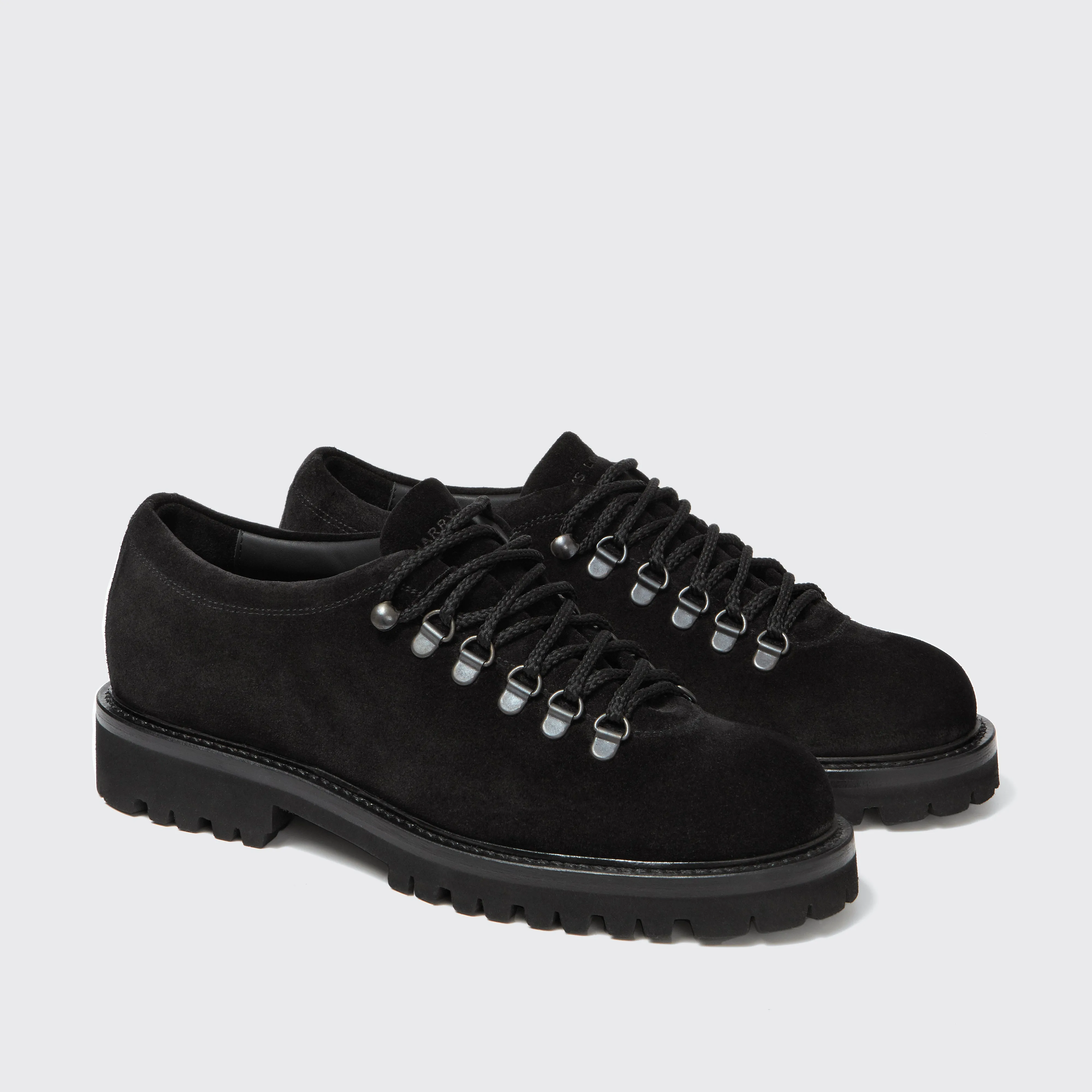 Hobart Velvet Suede Black sold by Harry's of London product image thumbnail 2