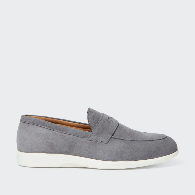 Harley Ranger Suede Dark Grey sold by Harry's of London