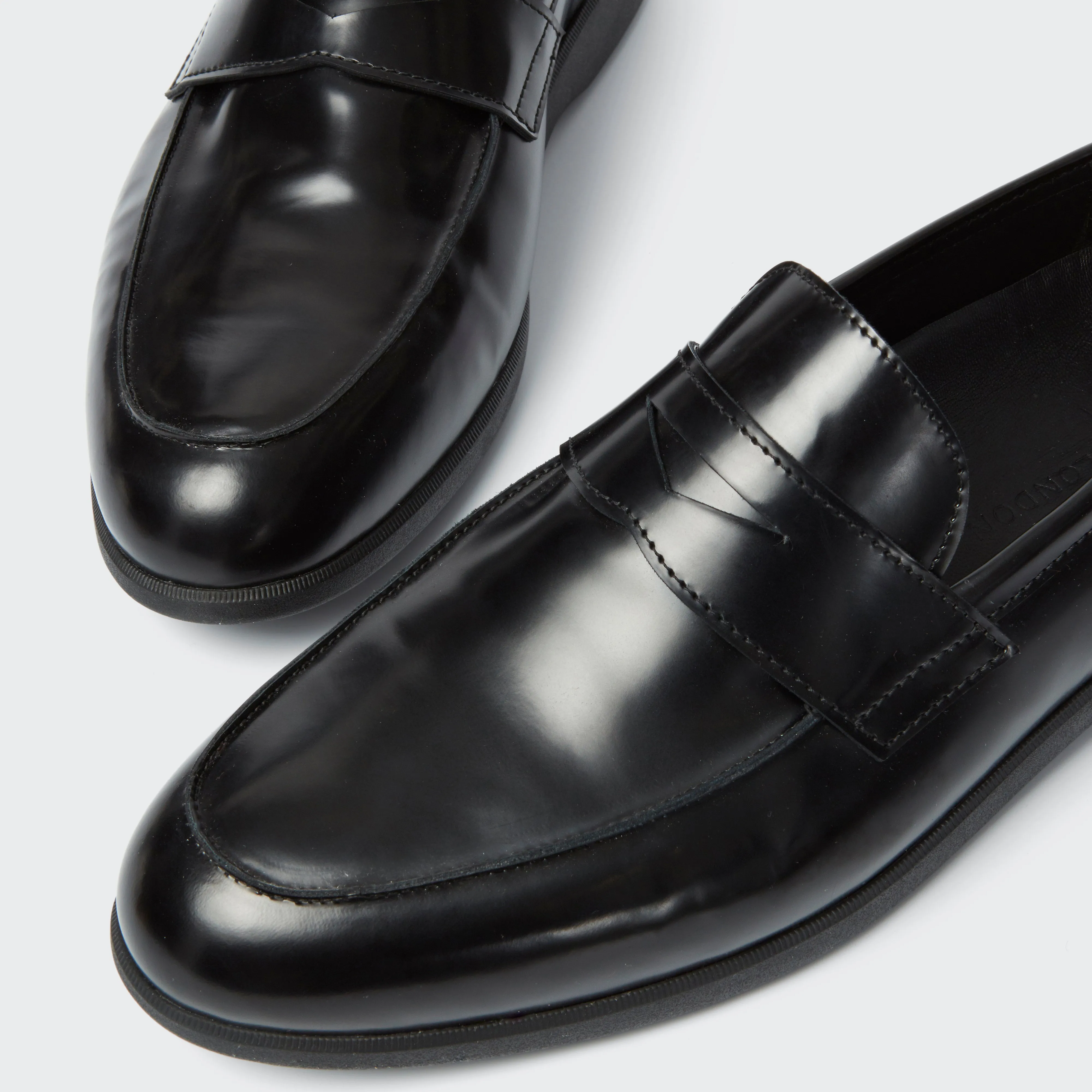 Harley Gloss/Satin Calf Black sold by Harry's of London product image thumbnail 4