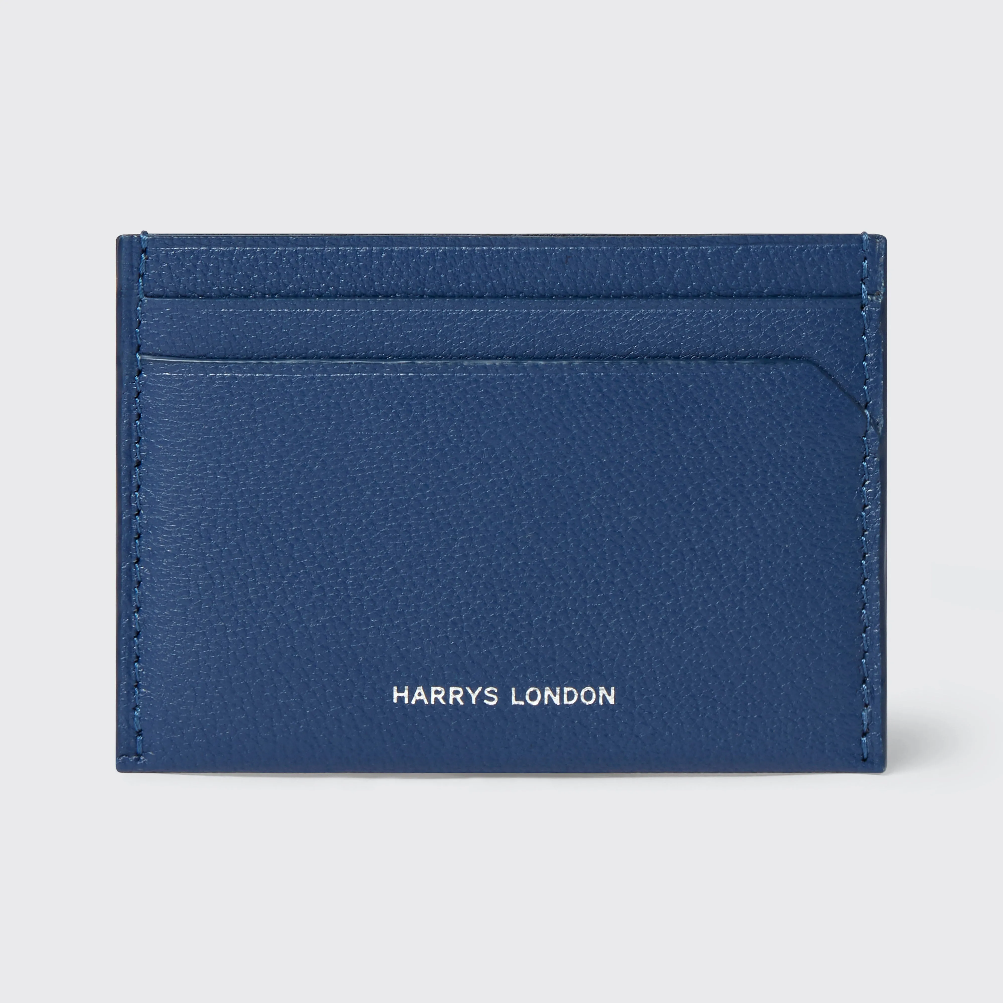 Credit Card holder Goatskin Navy sold by Harry's of London