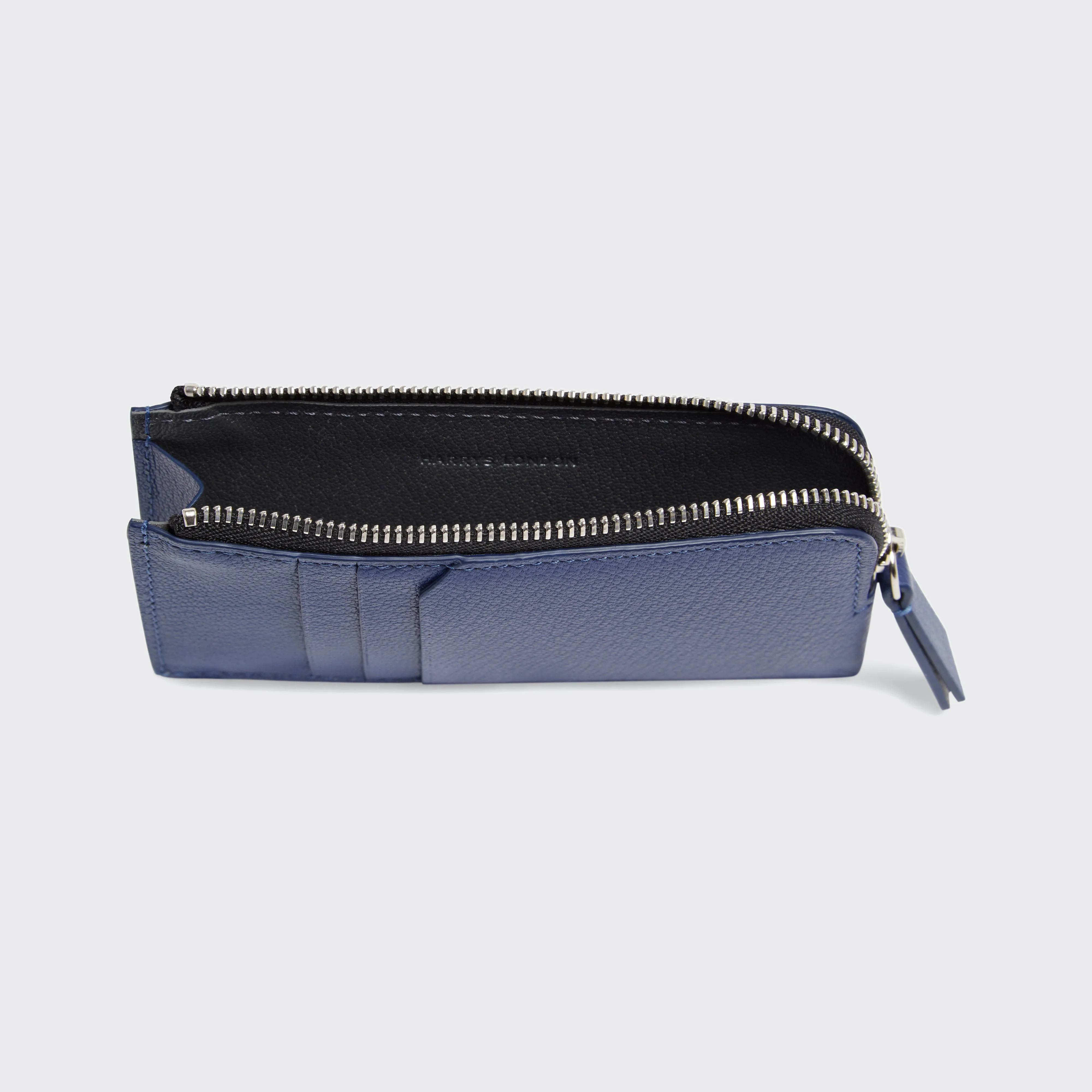 Zipped Card holder Navy sold by Harry's of London product image thumbnail 2