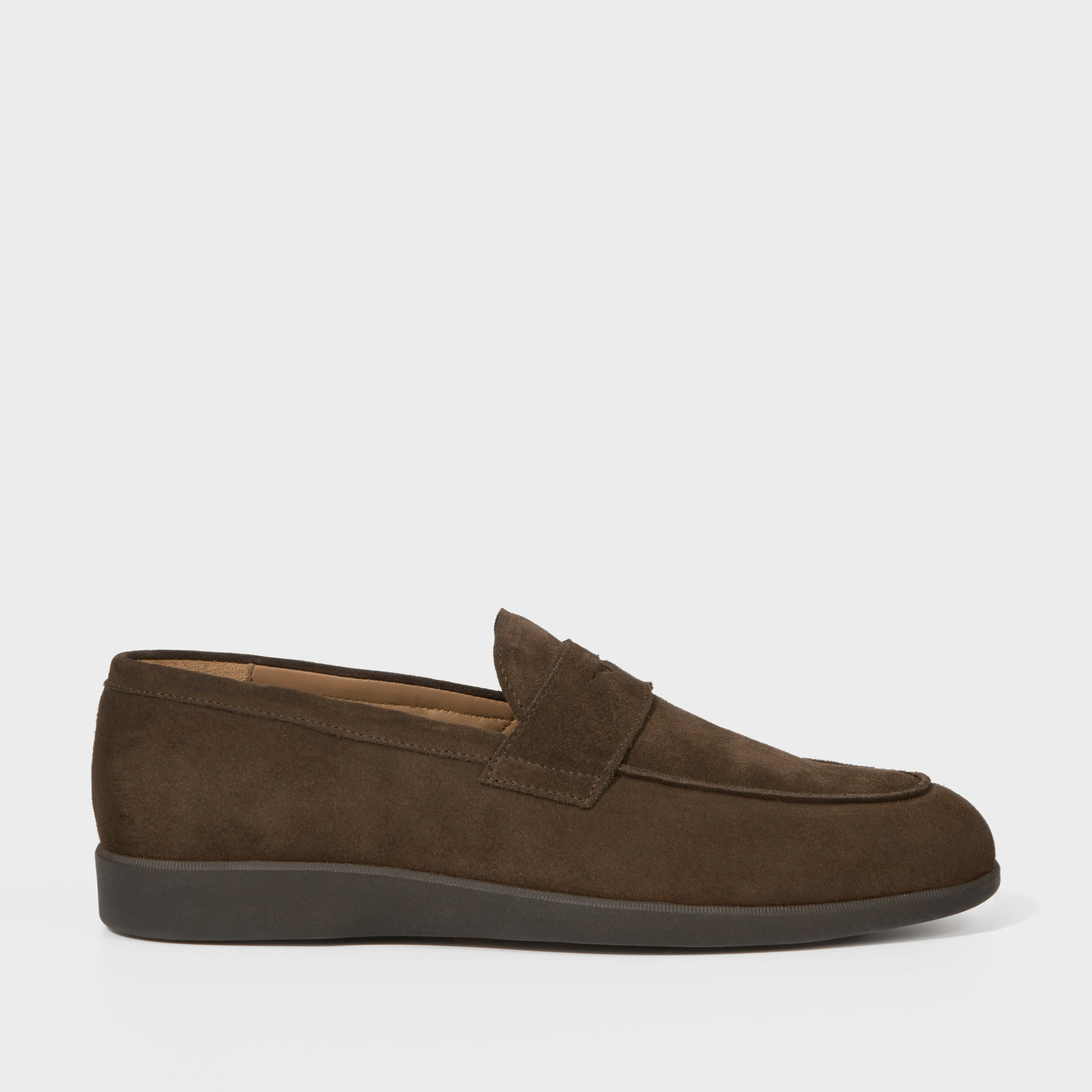 Harley Velvet Suede Dark Brown sold by Harry's of London