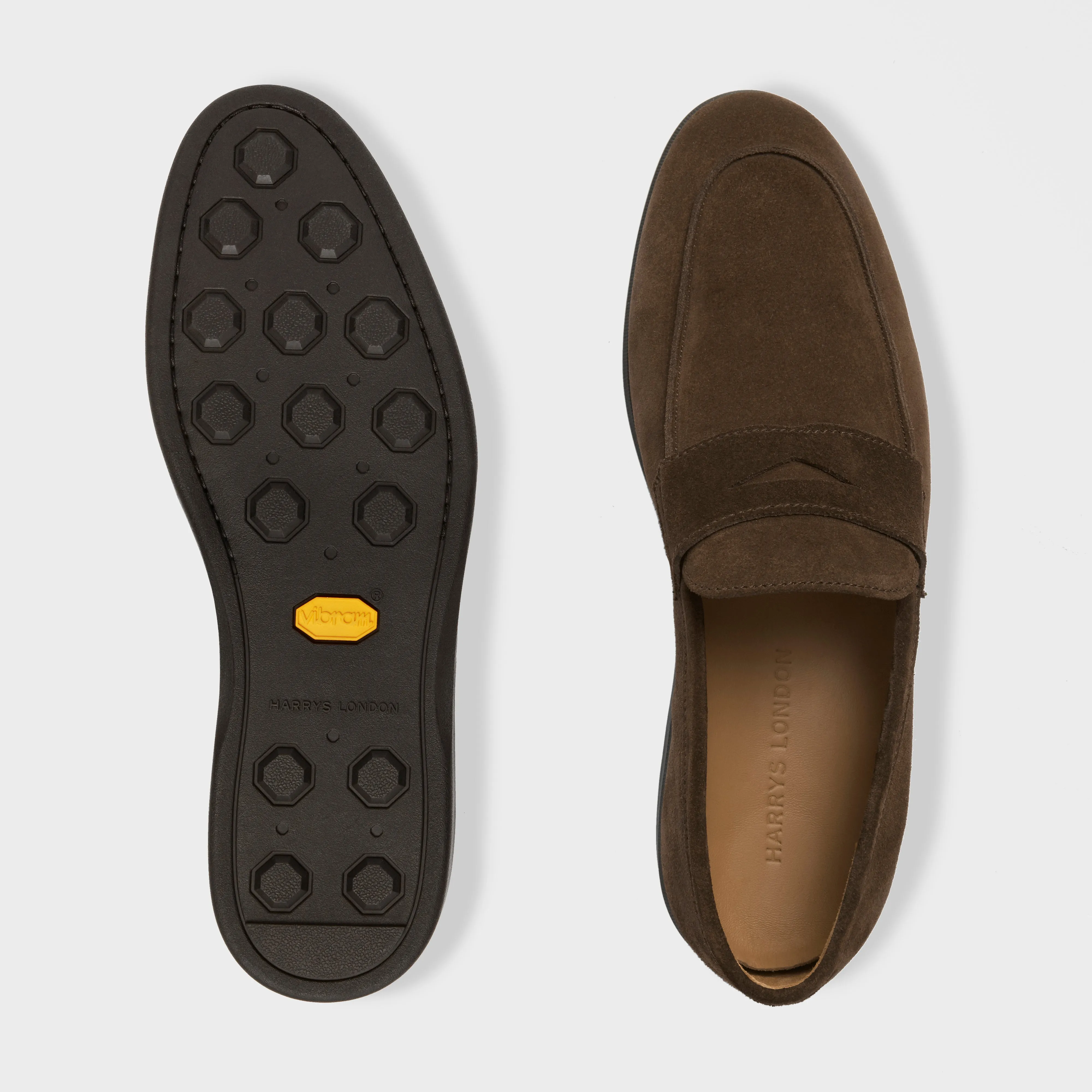 Harley Velvet Suede Dark Brown sold by Harry's of London product image thumbnail 4