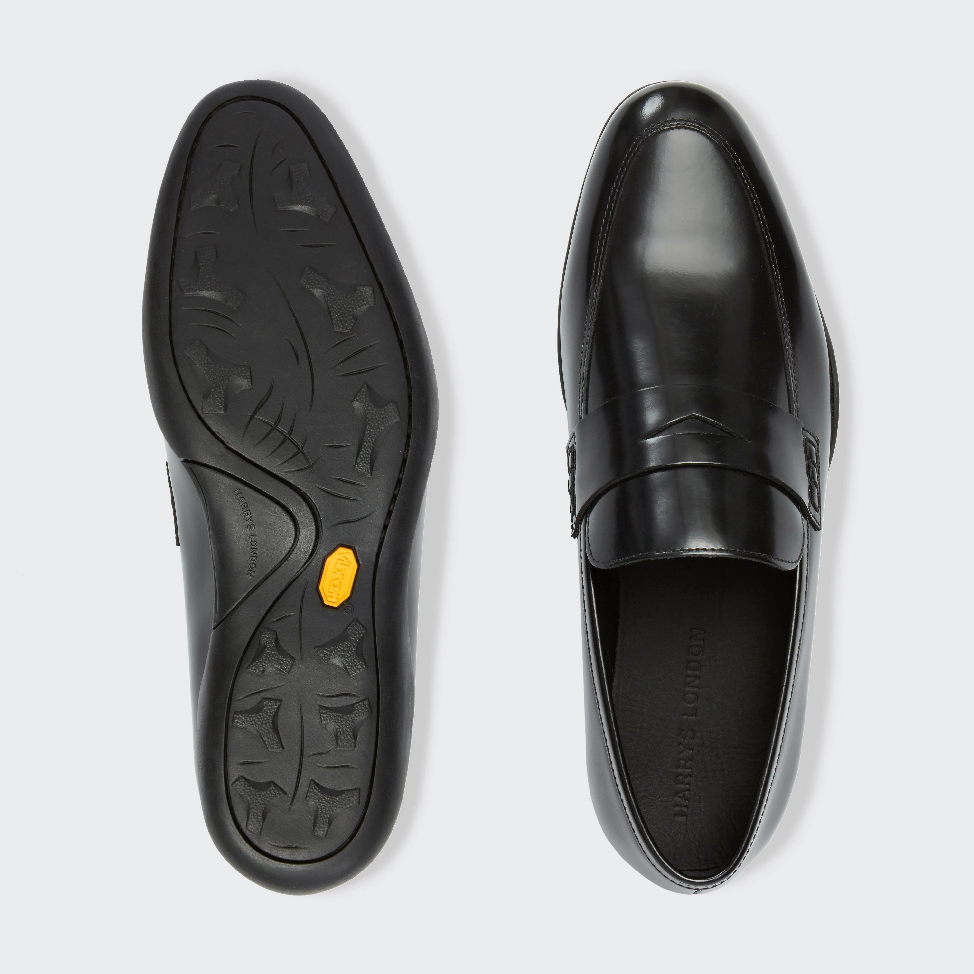 Downing G Gloss Satin Calf Black sold by Harry's of London product image thumbnail 4