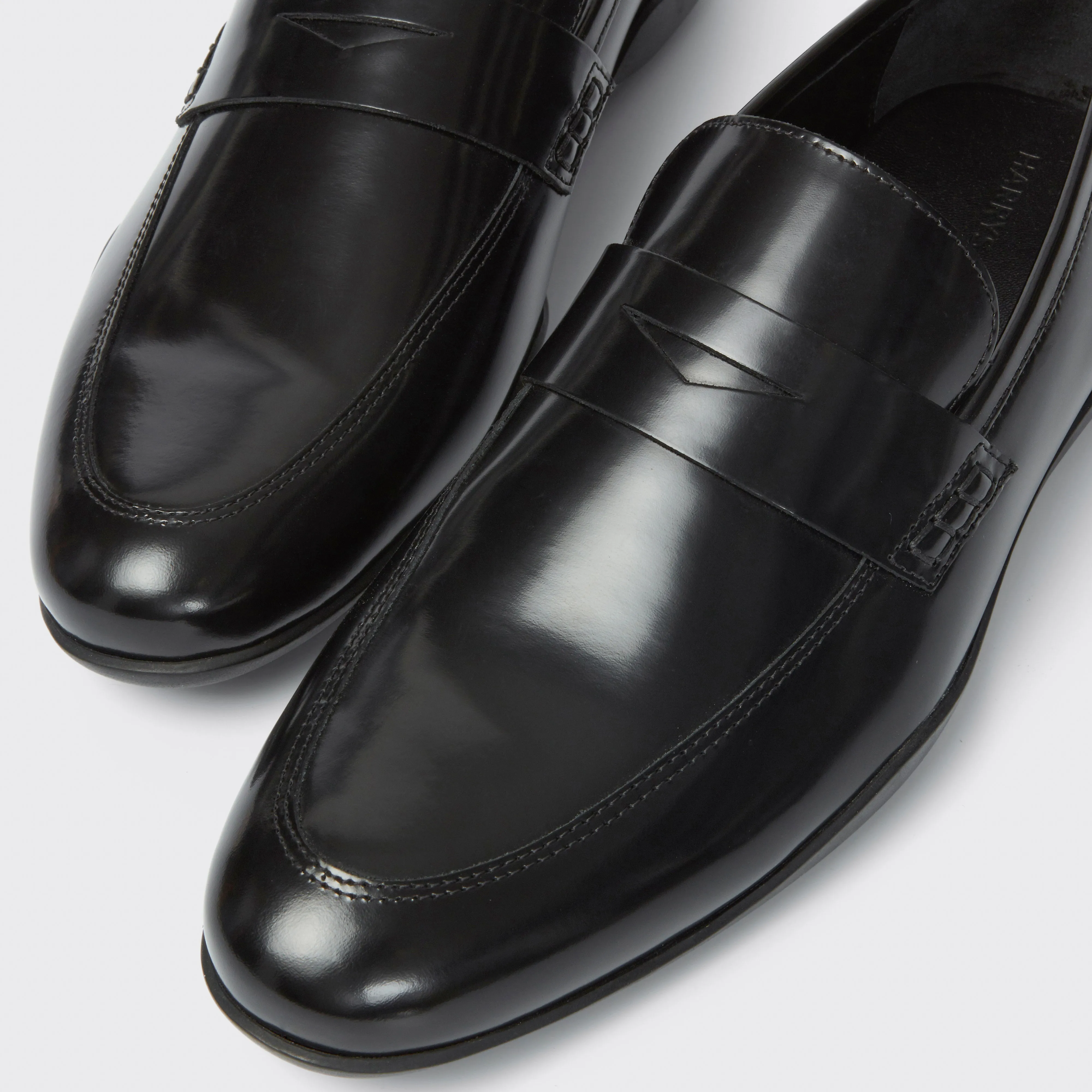 Downing G Gloss Satin Calf Black sold by Harry's of London product image thumbnail 5