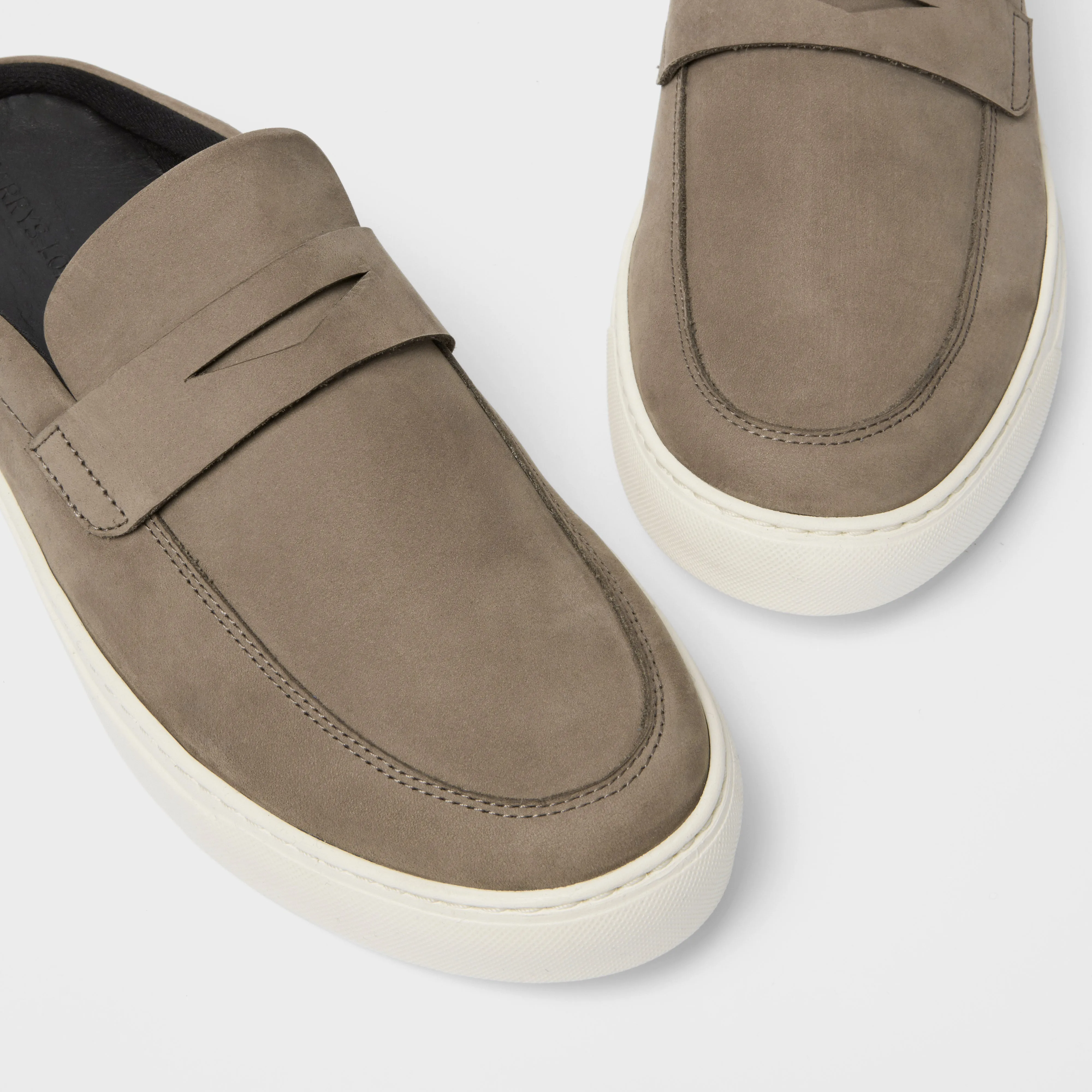 Oriel Nubuck Dark Bark sold by Harry's of London product image thumbnail 5