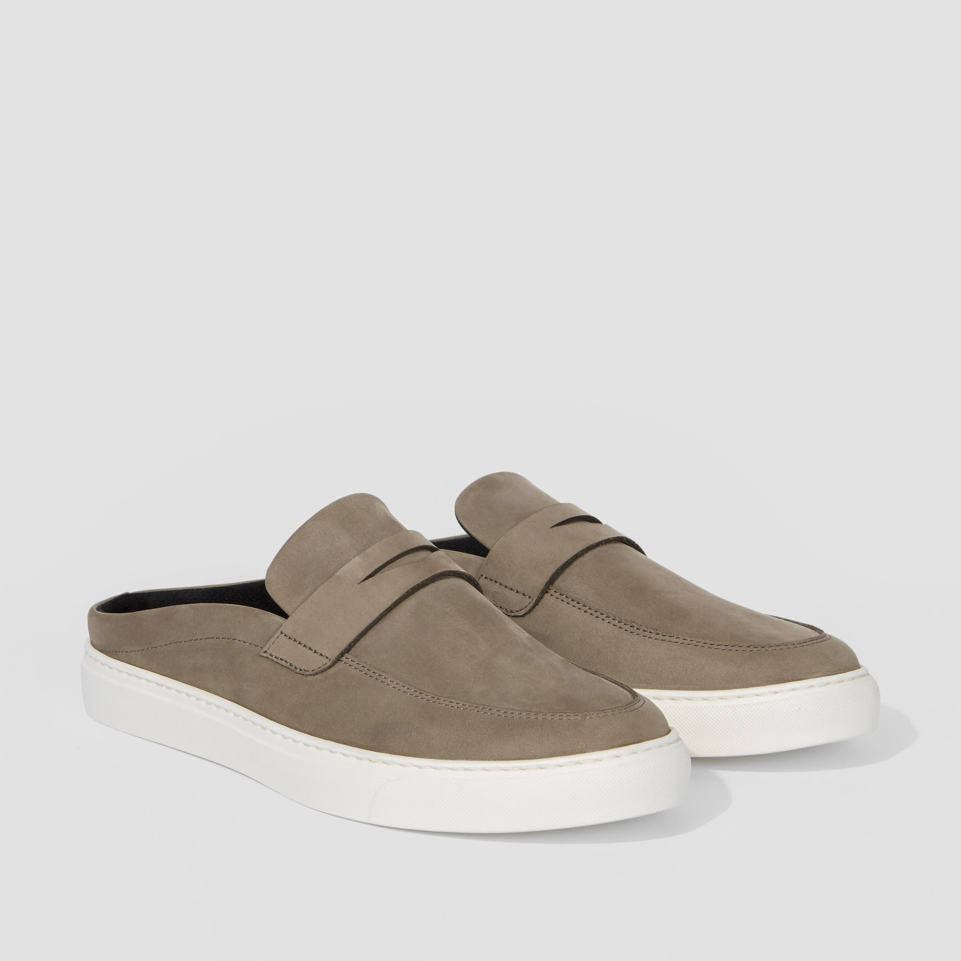 Oriel Nubuck Dark Bark sold by Harry's of London product image thumbnail 2