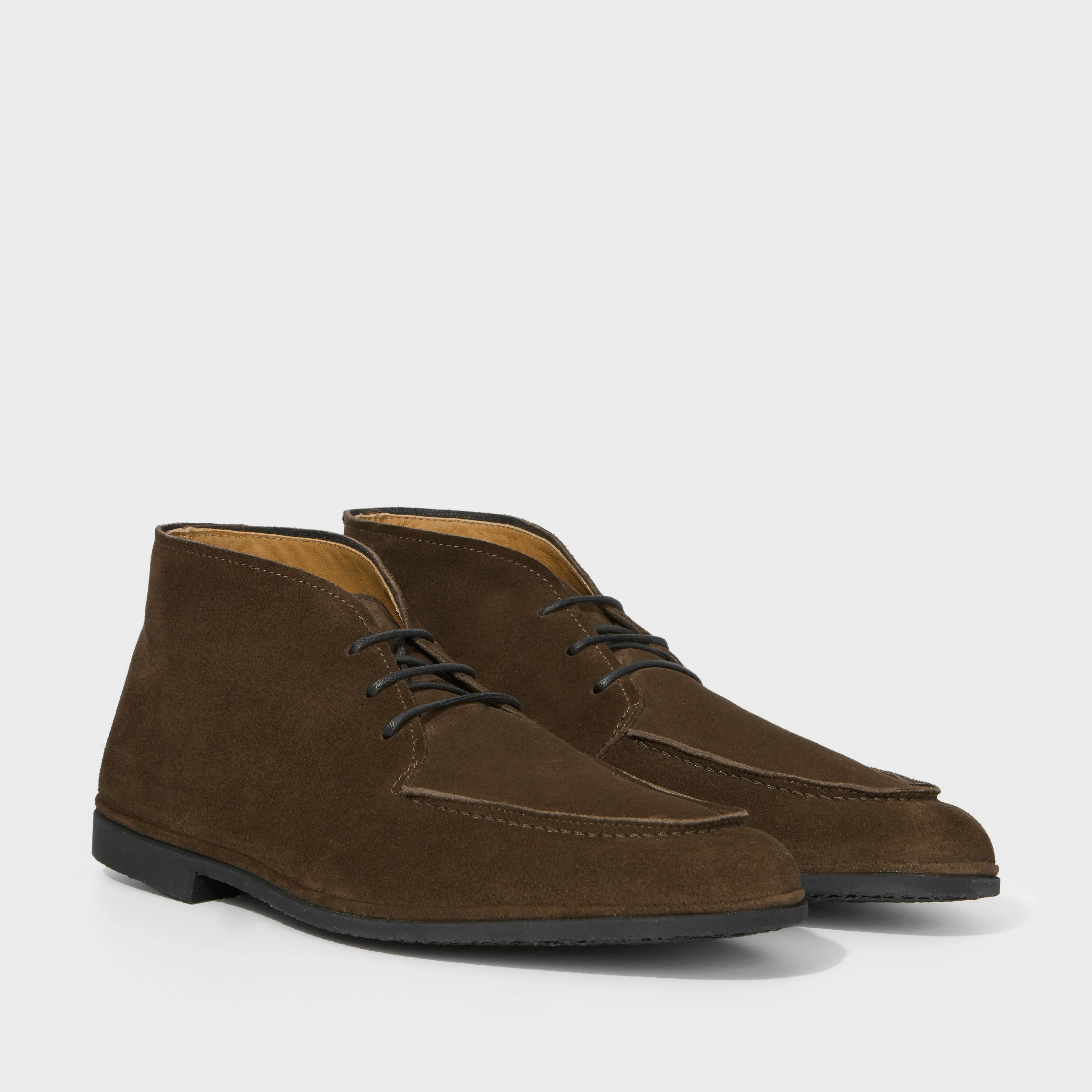 Winslow Velvet Suede Dark Brown sold by Harry's of London product image thumbnail 2