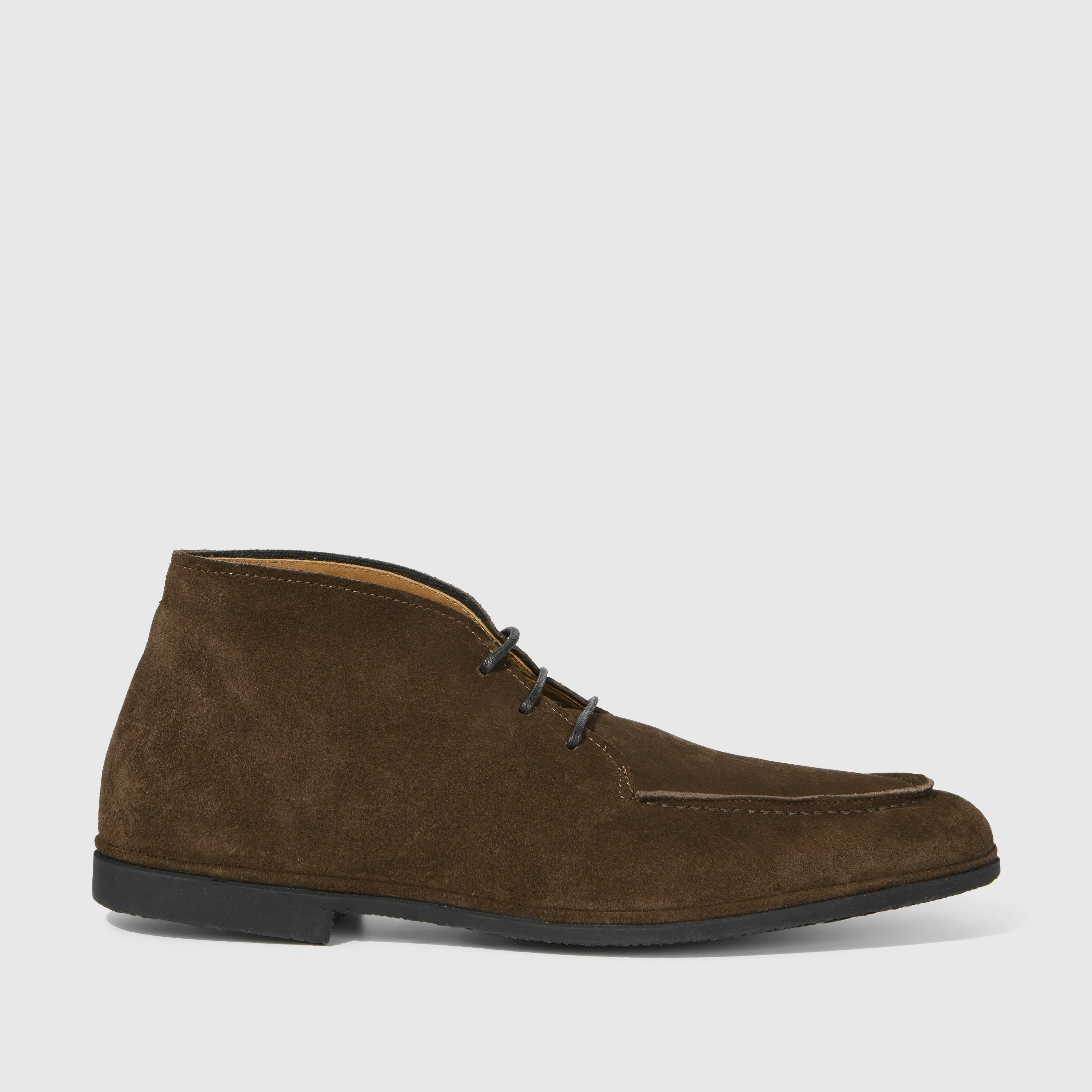 Winslow Velvet Suede Dark Brown sold by Harry's of London