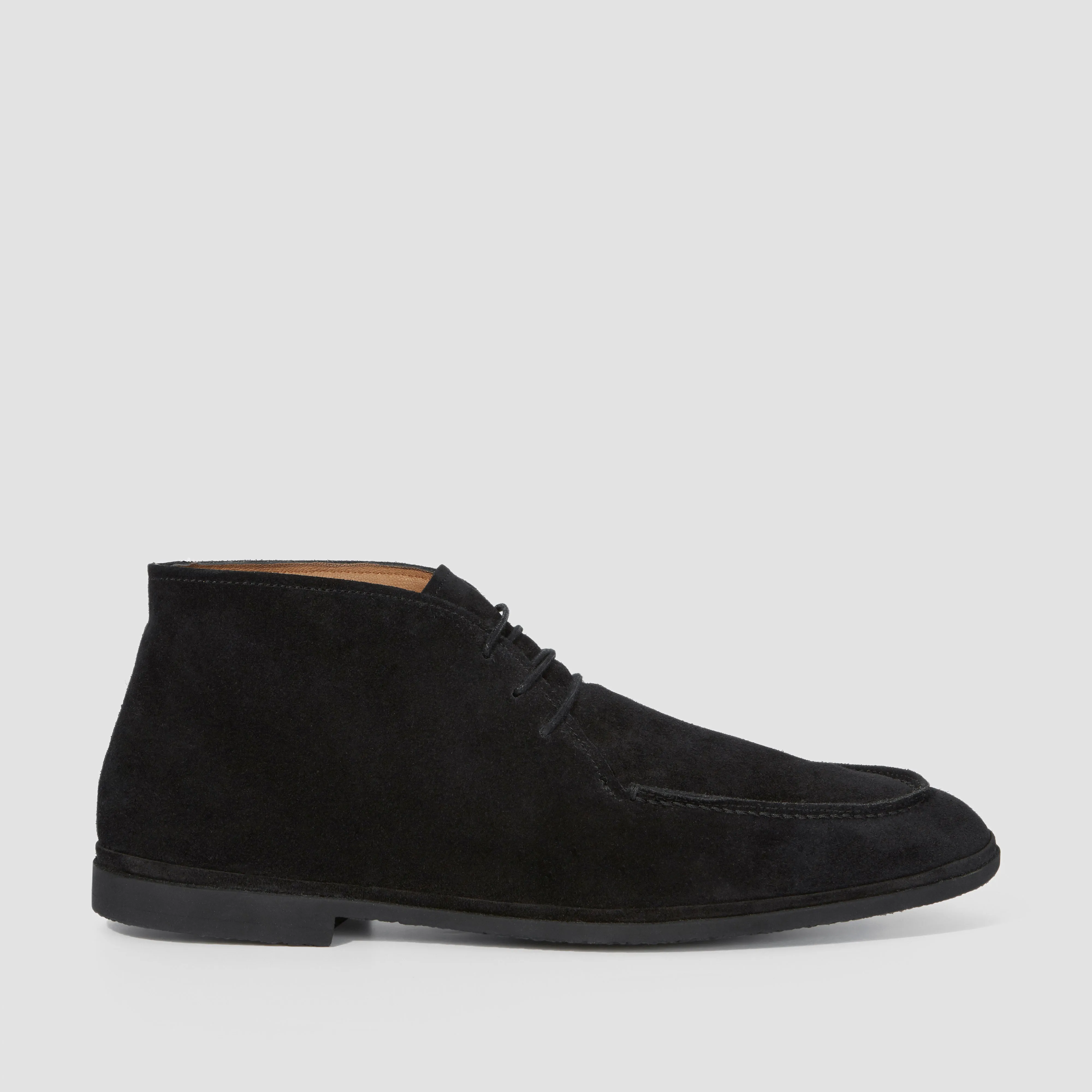 Winslow Velvet Suede Black sold by Harry's of London