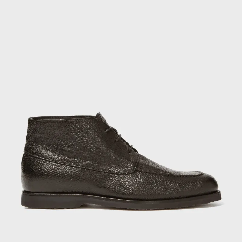 Warwick Deerskin Dark Brown sold by Harry's of London