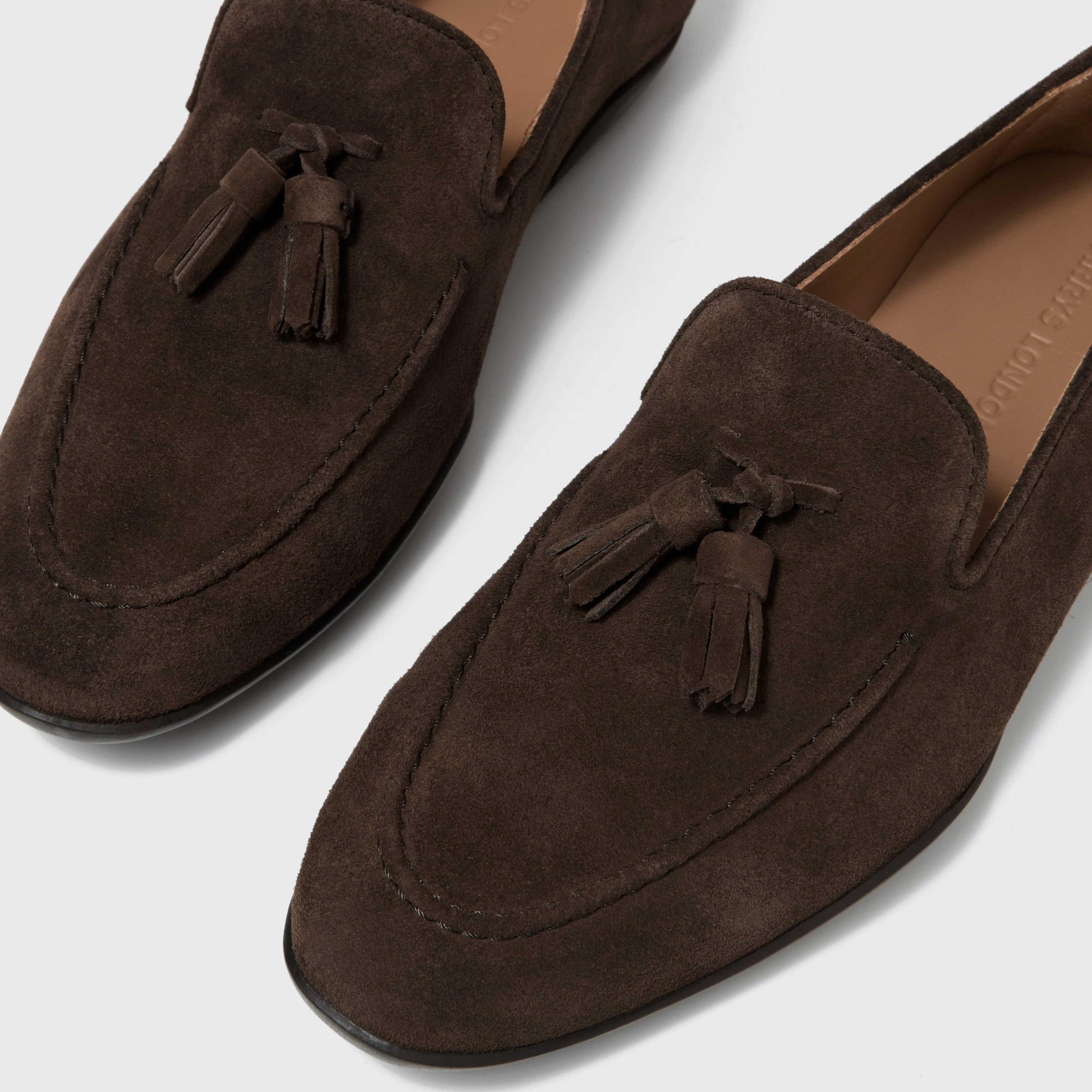 Tweed Suede Ebony sold by Harry's of London product image thumbnail 5