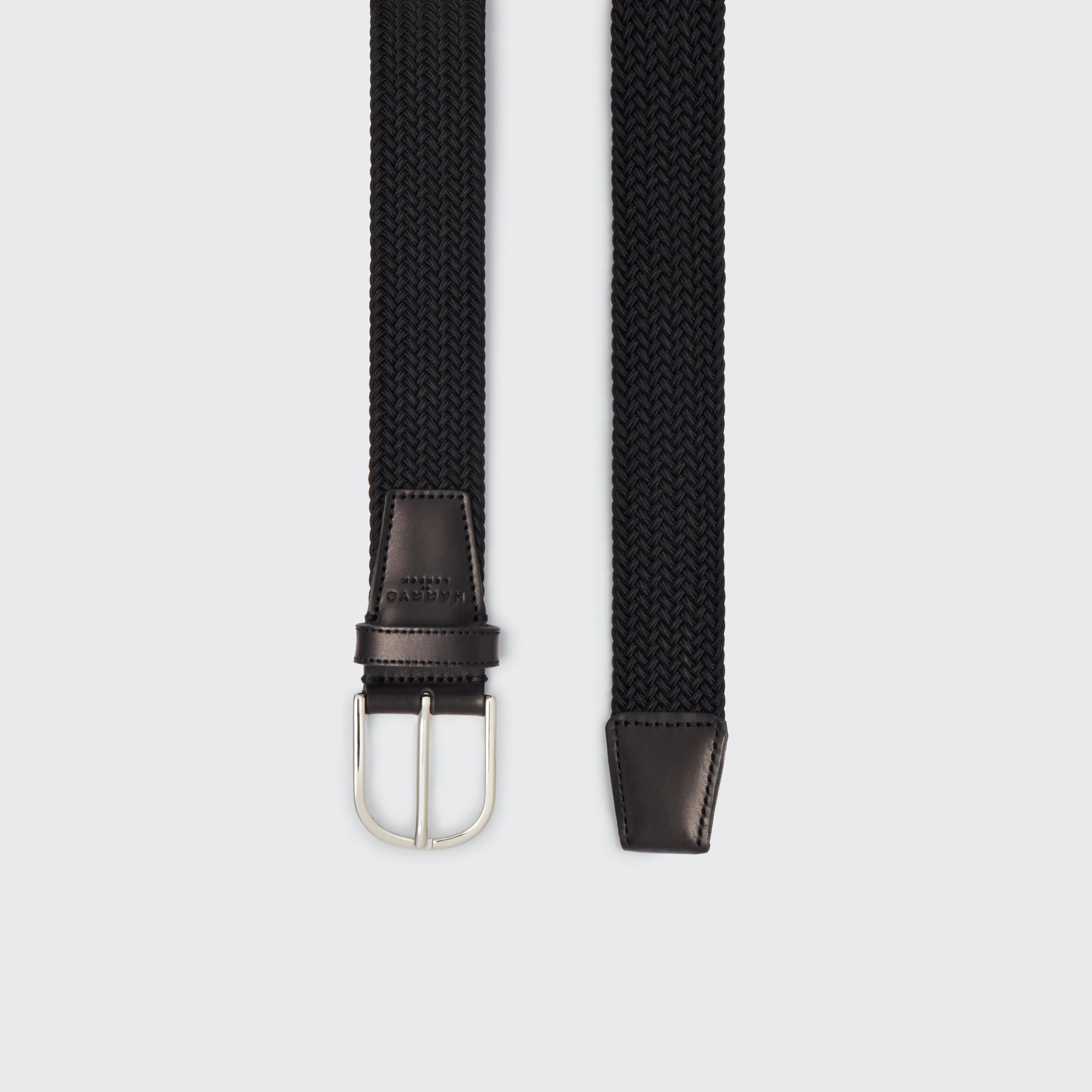 Woven Belt Rayon Black 35mm sold by Harry's of London product image thumbnail 2