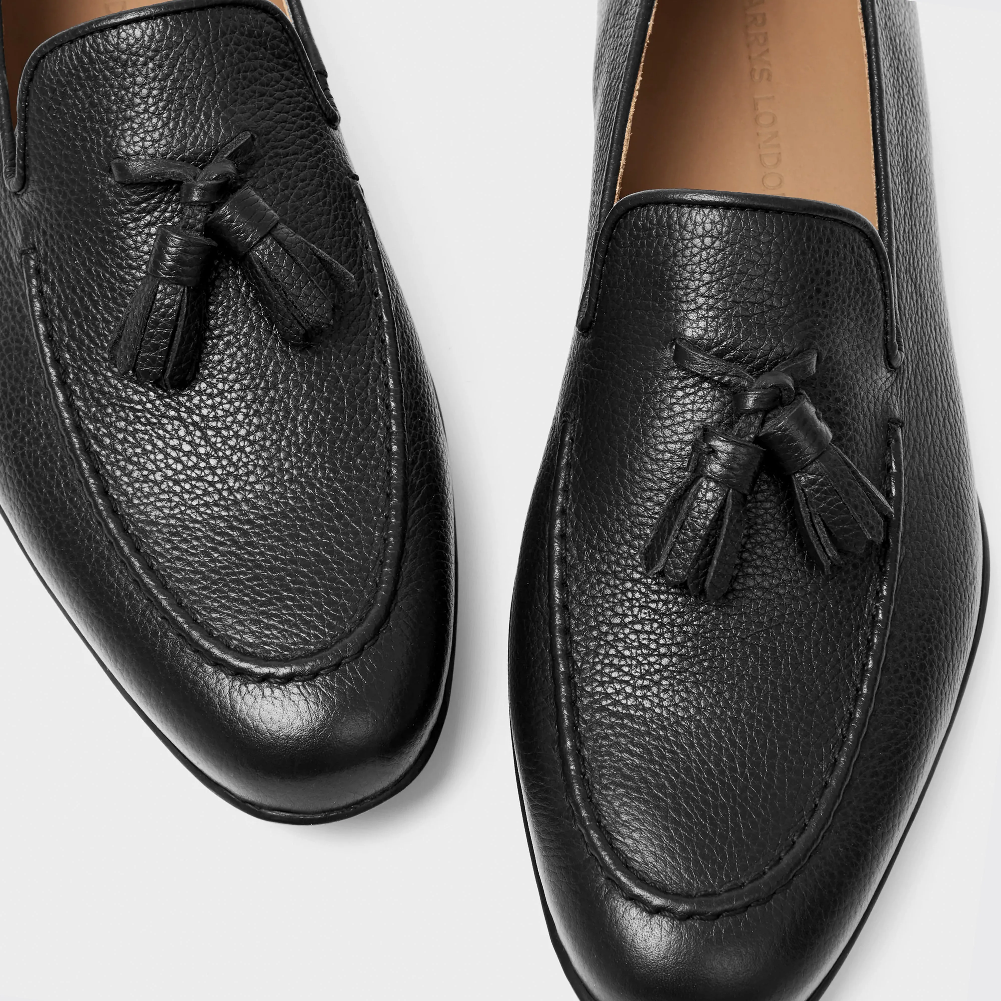 Tweed Soft Milled Calf Black sold by Harry's of London product image thumbnail 5