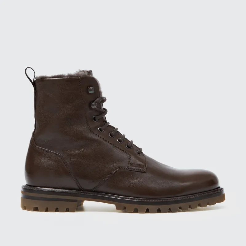 Turbine Buffalo Dark Brown sold by Harry's of London