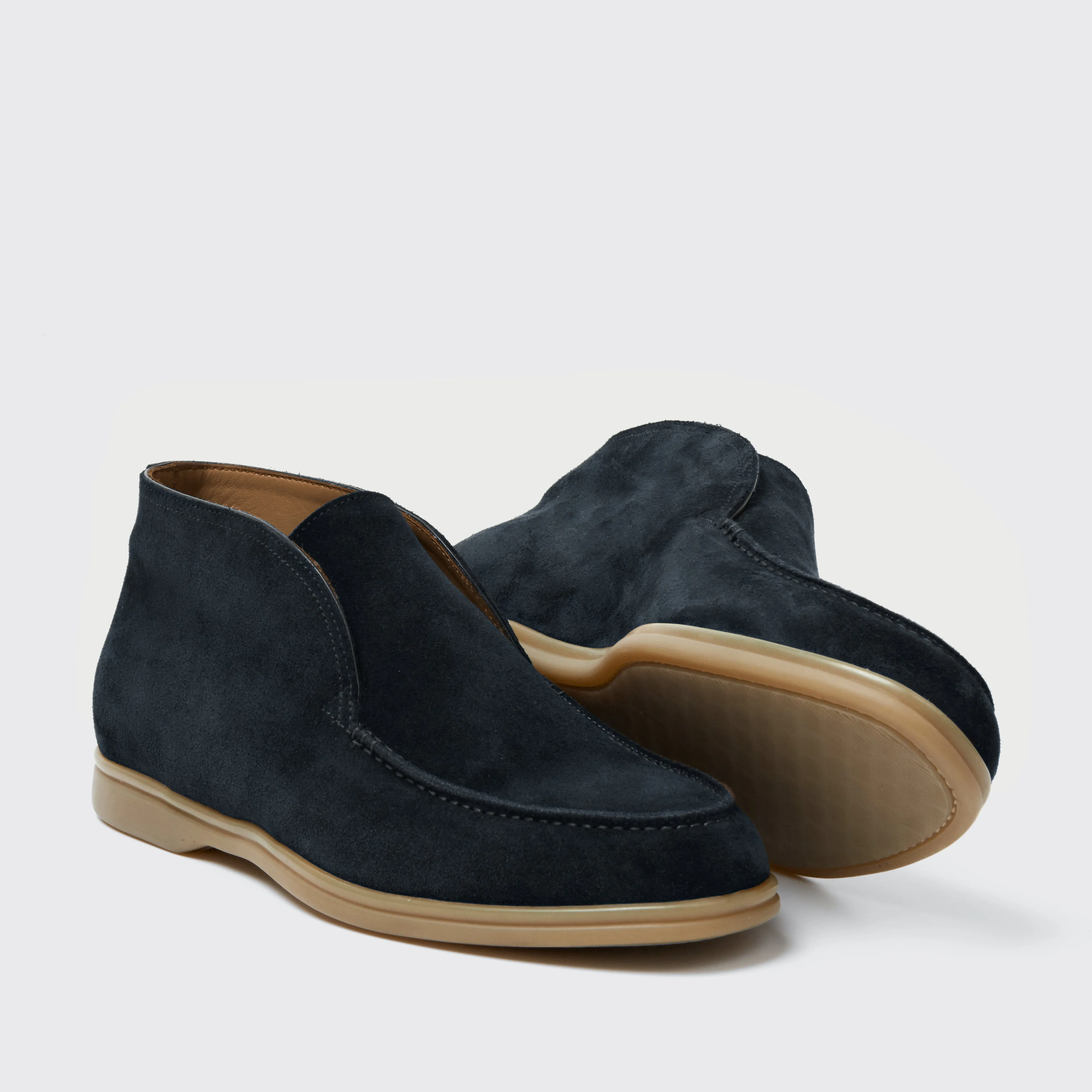 Tower Suede Dark Navy sold by Harry's of London product image thumbnail 3