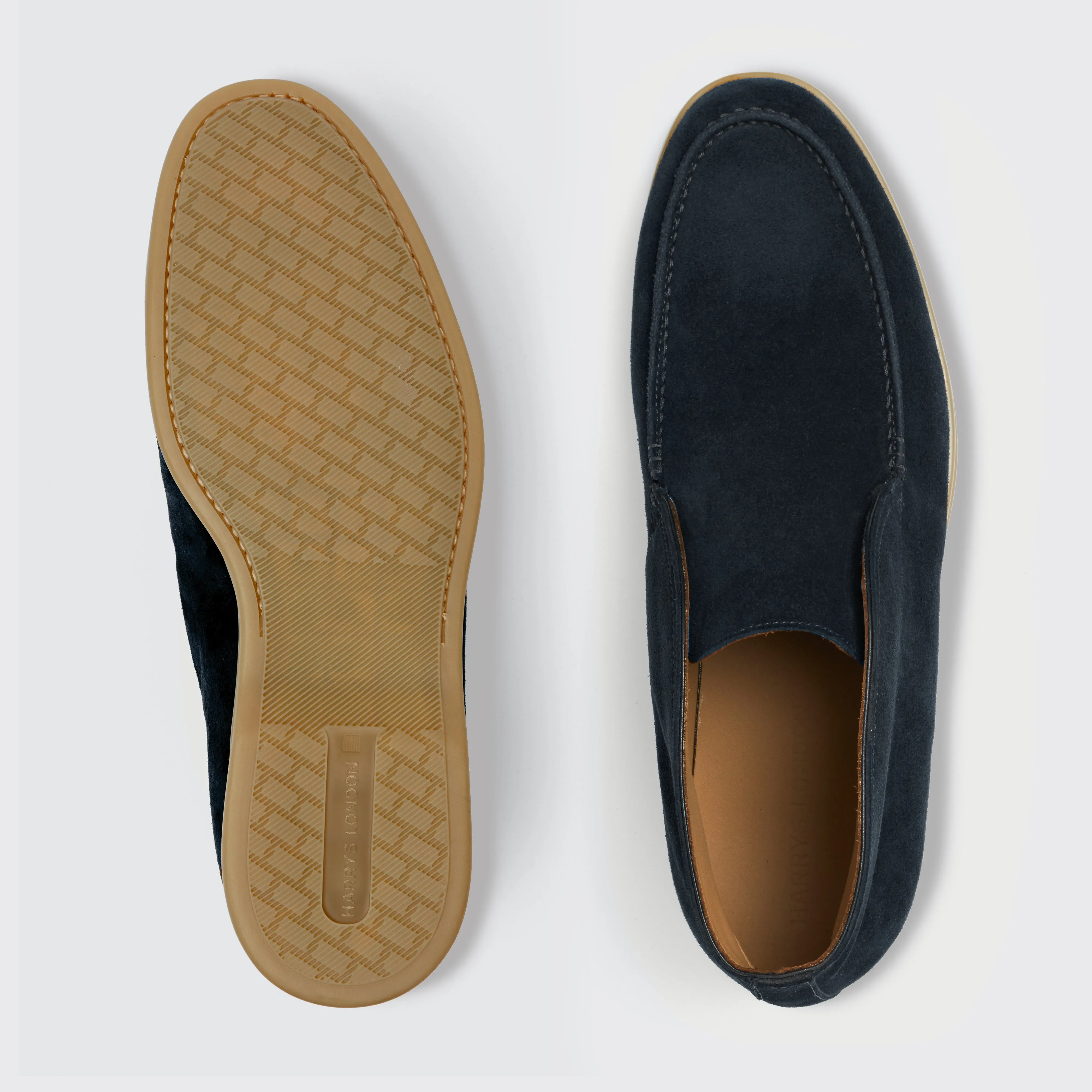 Tower Suede Dark Navy sold by Harry's of London product image thumbnail 4