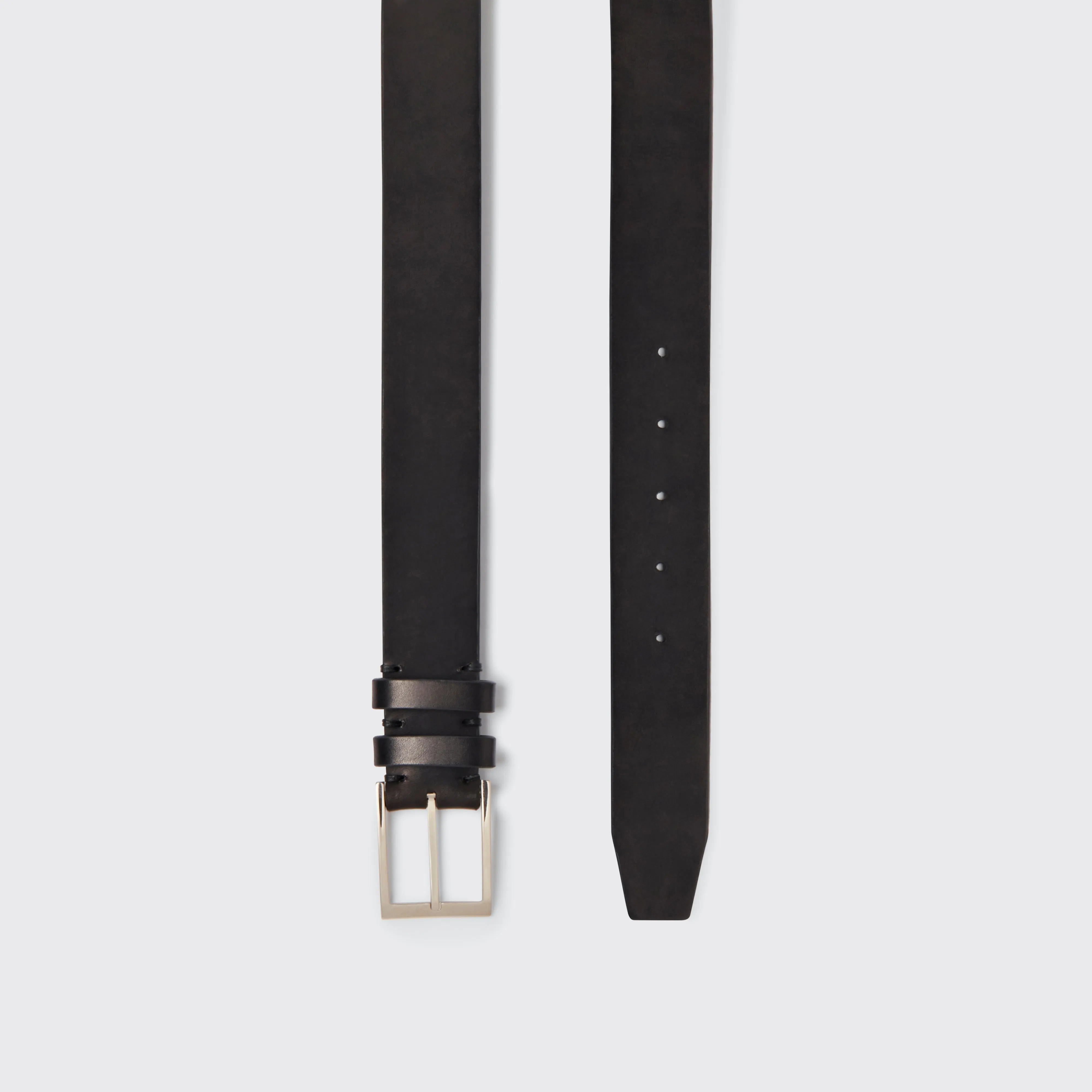 3cm Satin Calf Belt Black sold by Harry's of London product image thumbnail 2