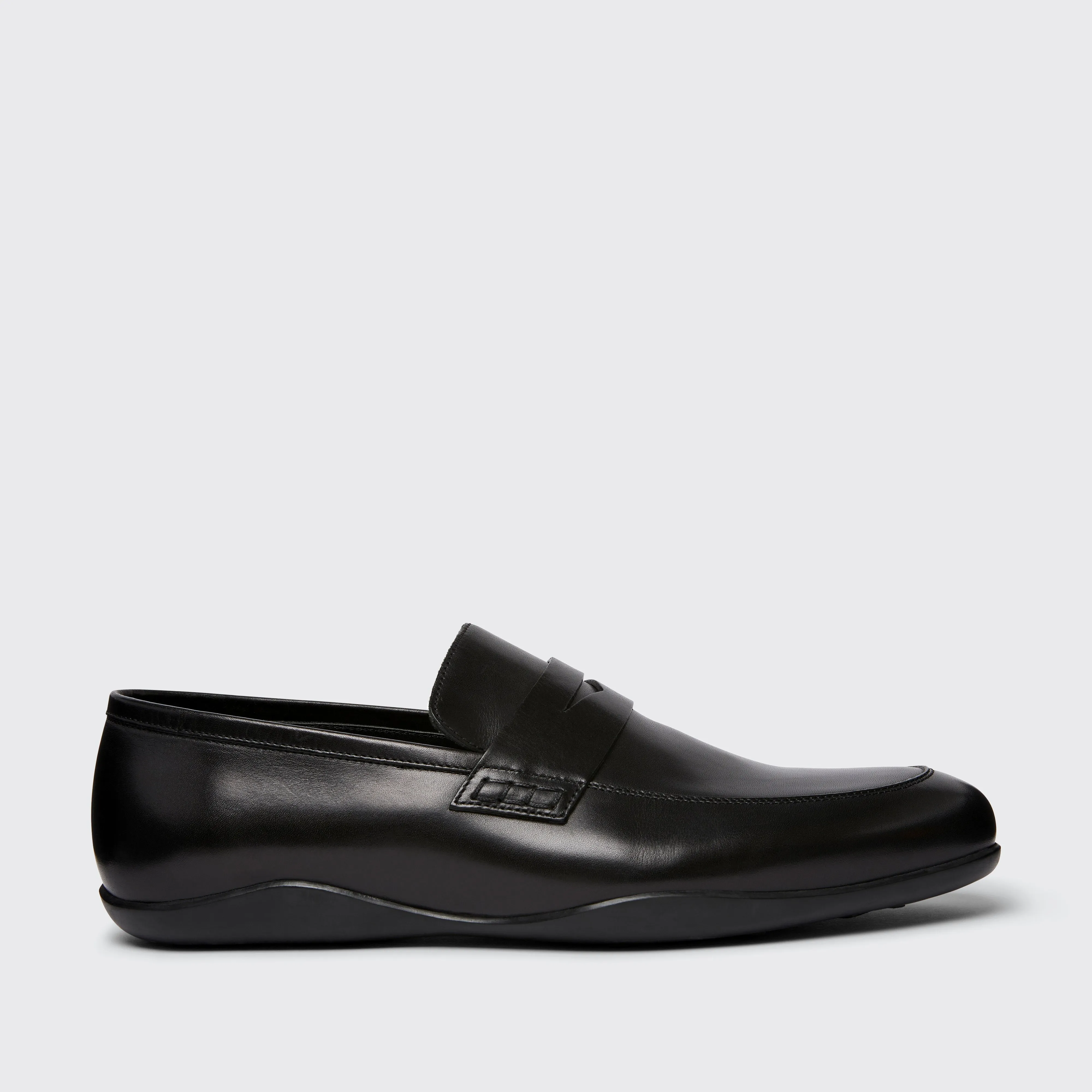 Downing G Satin Calf Black/Black sold by Harry's of London
