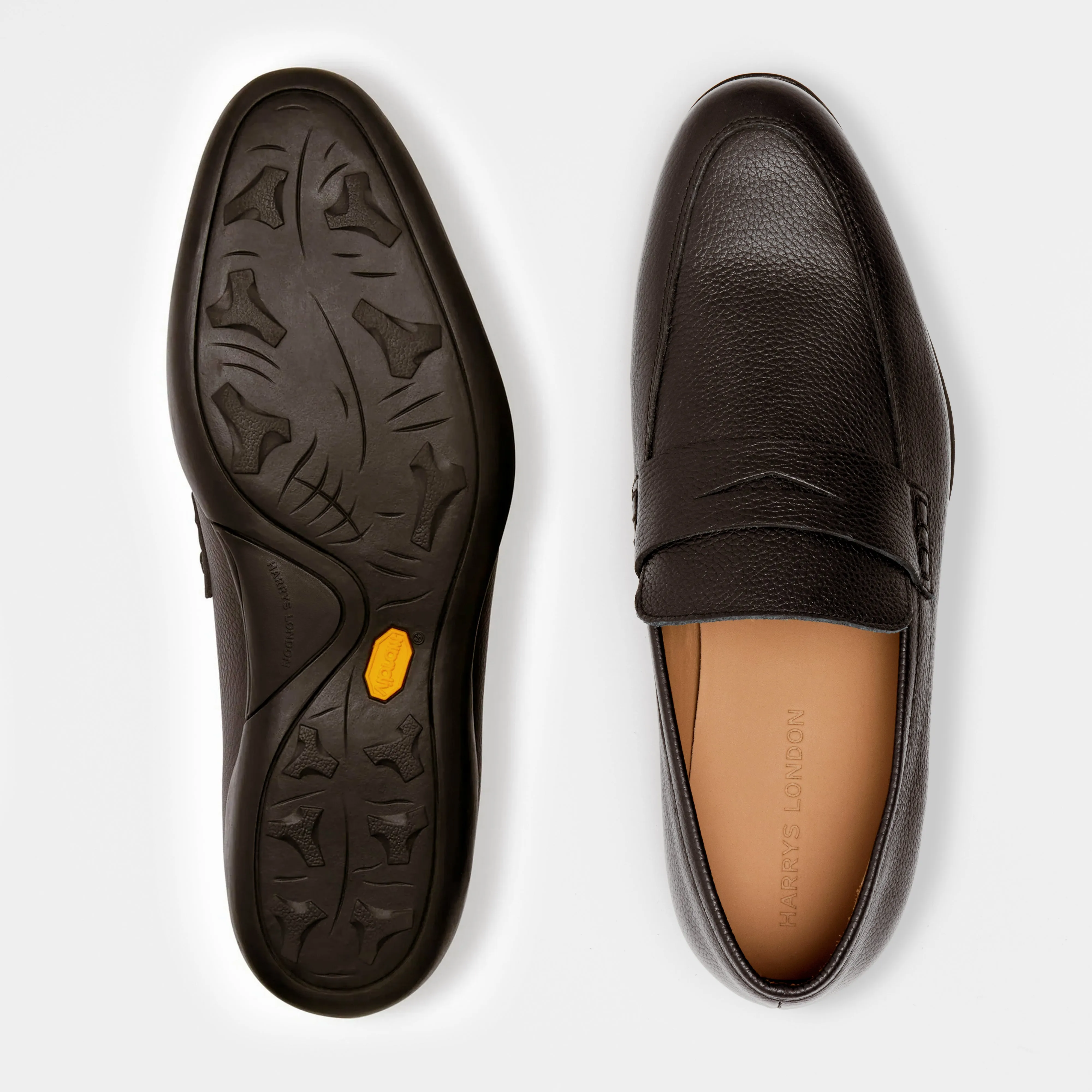 Downing G Soft Milled Calf Dark Brown sold by Harry's of London product image thumbnail 5