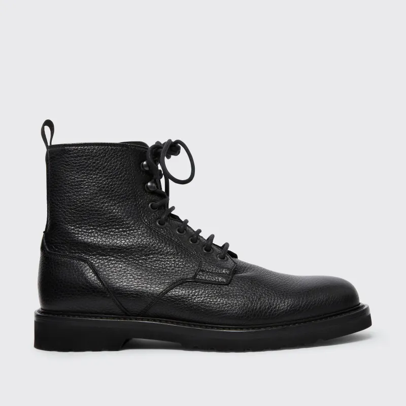 Cliff Deerskin Black sold by Harry's of London