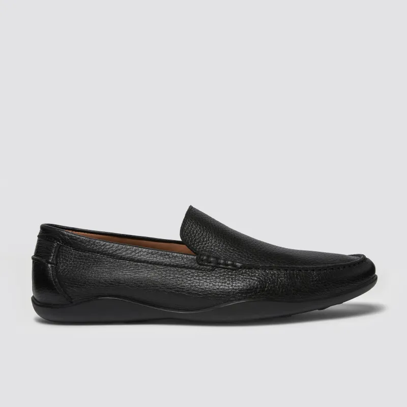 Greenwich Deerskin Black made by Harry's of London