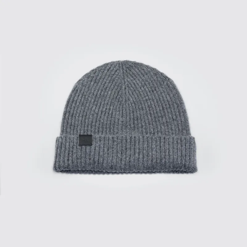Beanie 100% Cashmere Charcoal made by Harry's of London
