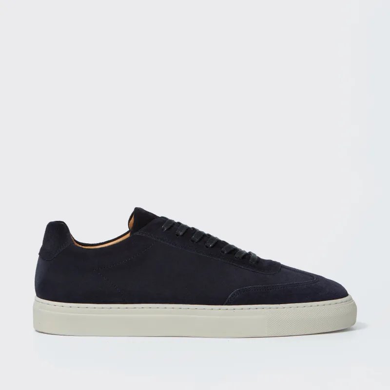 Vigo Suede Dark Navy made by Harry's of London