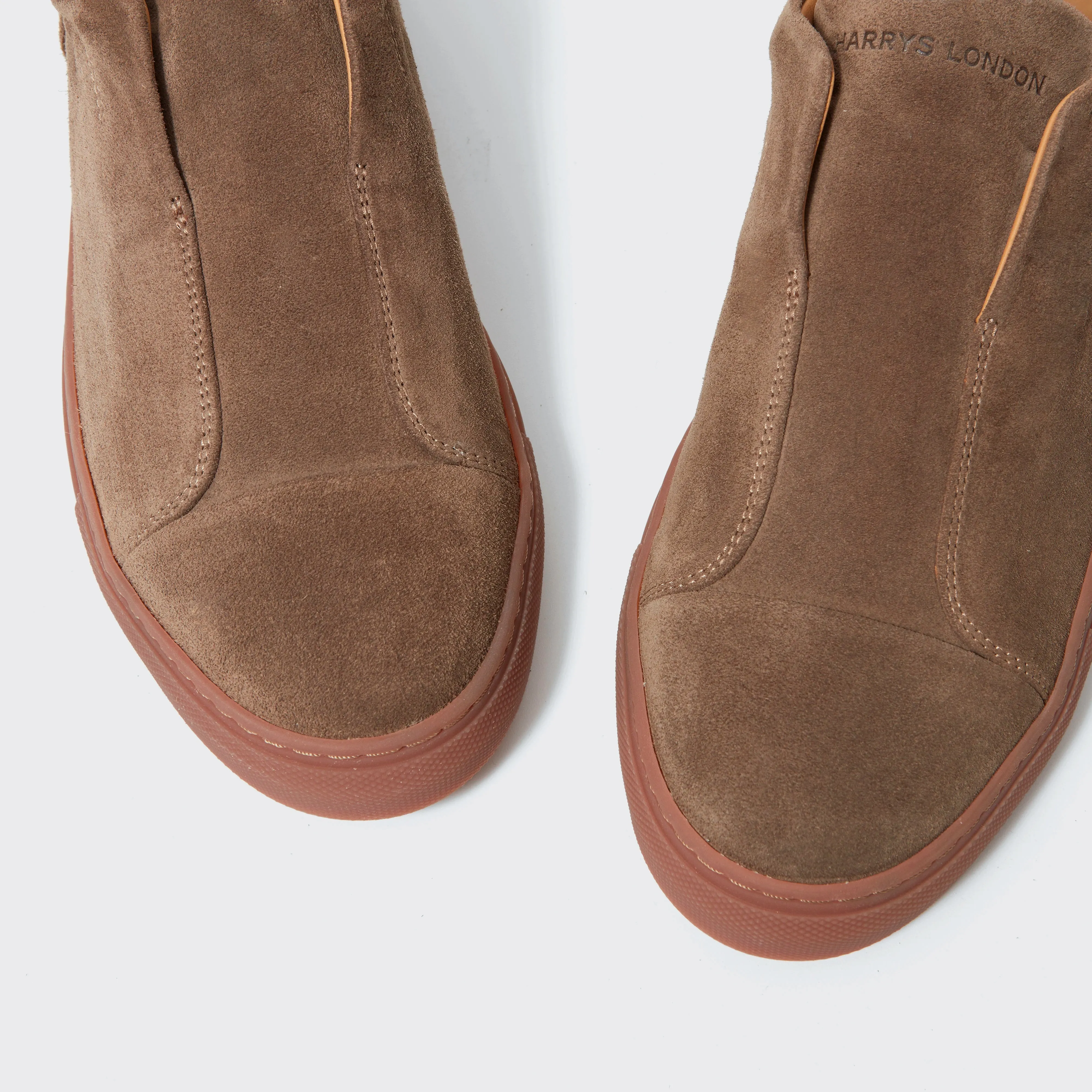 Aaron II Suede Khaki sold by Harry's of London product image thumbnail 4