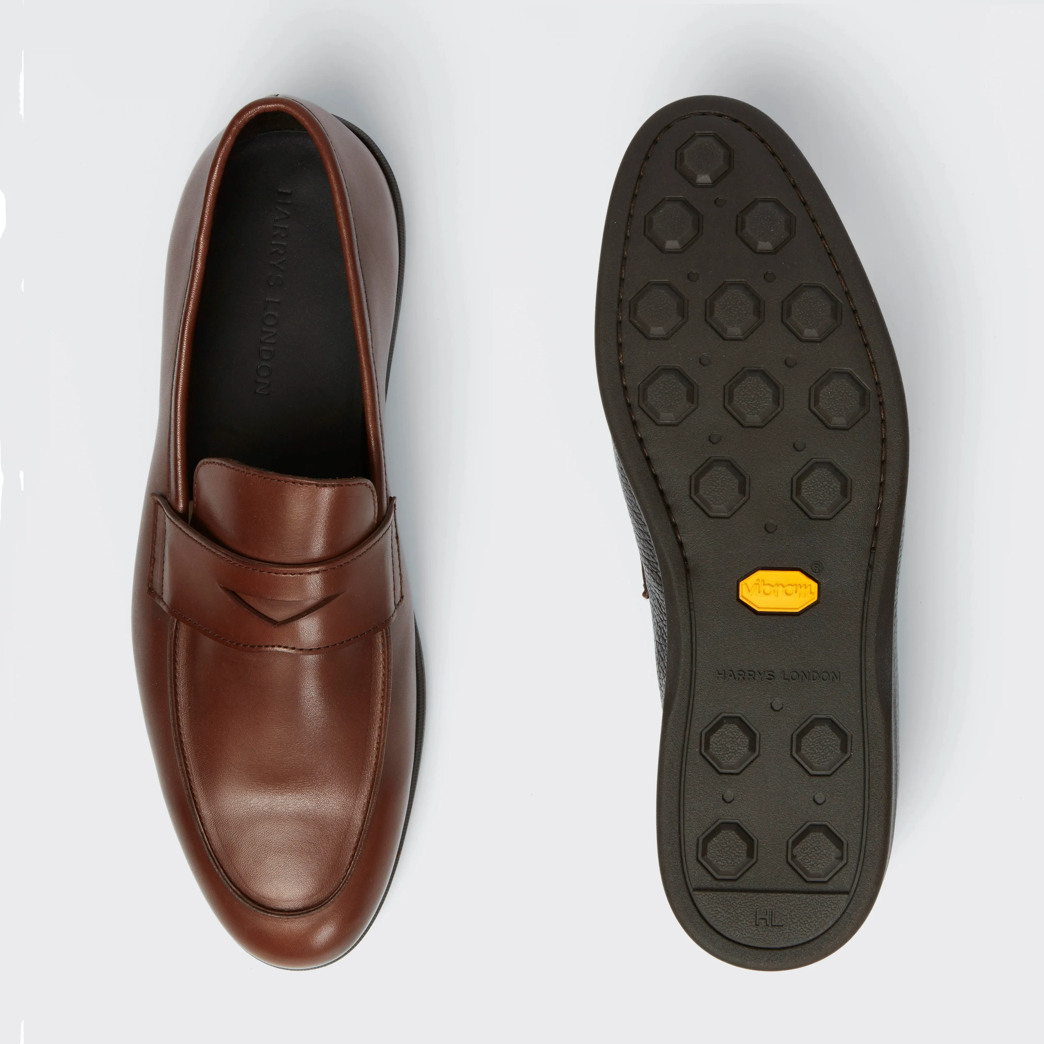 Harley Box Calf Dark Brown sold by Harry's of London product image thumbnail 4